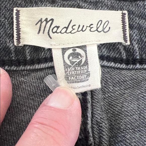 Madewell High Rise Jeans in Gray - Picture 3 of 7